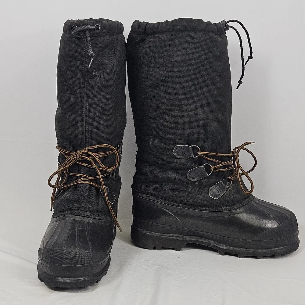Sorel Kaufman Canada Black Winter Boots Size 7
